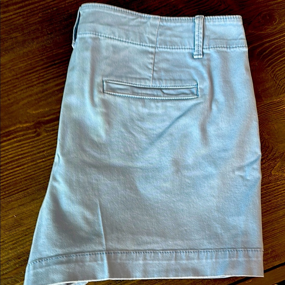 Loft Washed Twill 4-inch Shorts W